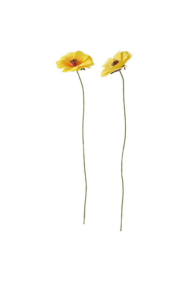 GULDSPETT Artificial flower, paper/Ranunculus assorted colours, 35 cm