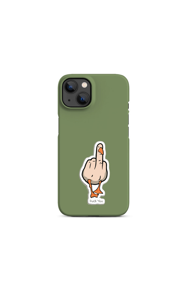 Duck You Designed Phone Case Compatible with iPhone 13-14