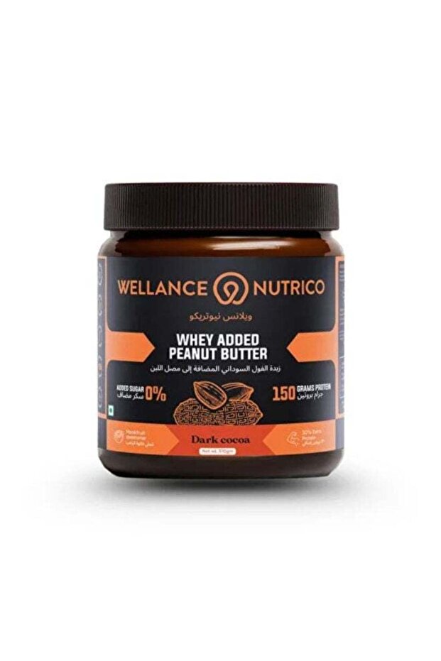 Zero Added Sugar Peanut Butter Dark Cocoa with Isolate Whey Protein High Protein Spread