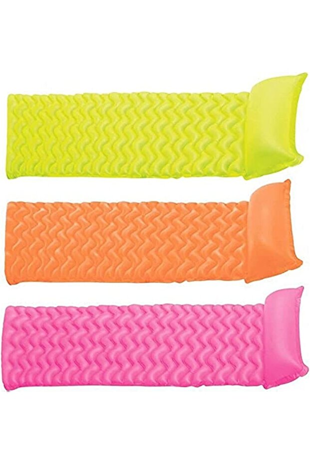 Tote 'N Float Wave Inflatable Mat (3 pieces) - 1