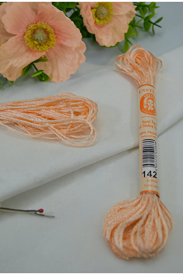 Hand Embroidery Silk, Laundry Silk, Rayon, Shiny Silk Texture, Colorfast