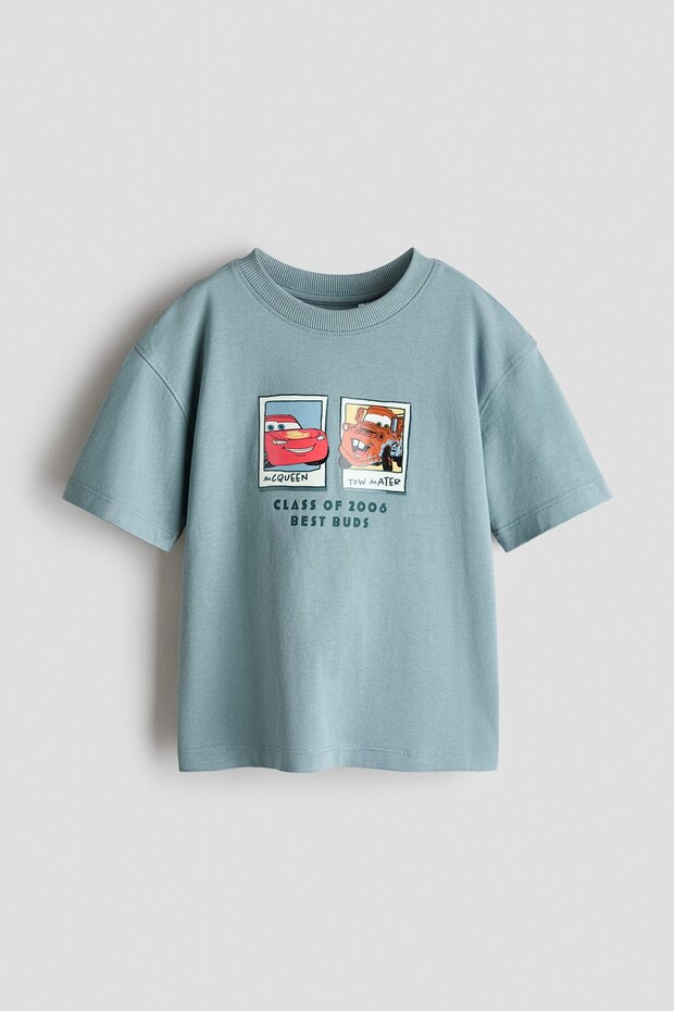 Baskılı Oversize Tişört