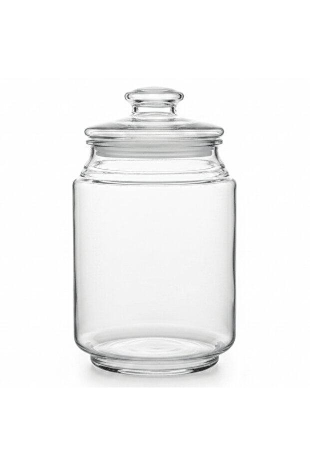 Glass Jar with Lid — 1800 ml | Premium Airtight Storage Canister