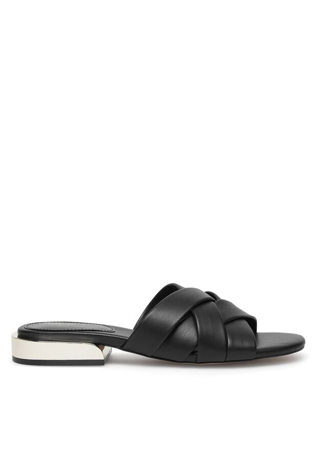 Șlapi de damă JF2220-1 Negru