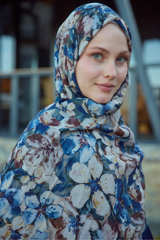 Patterned Shawl - 4