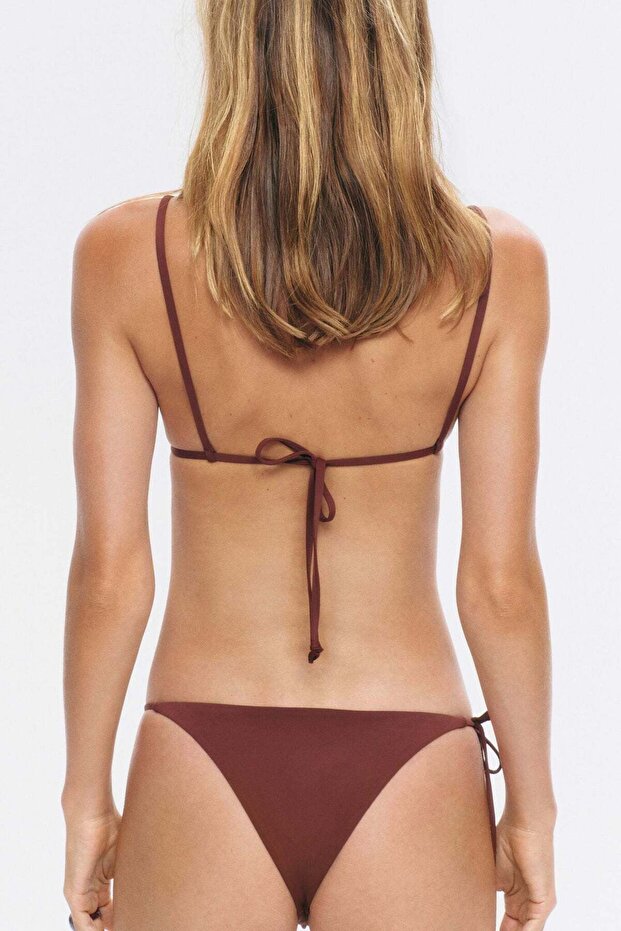 Padded triangle bikini top - 4