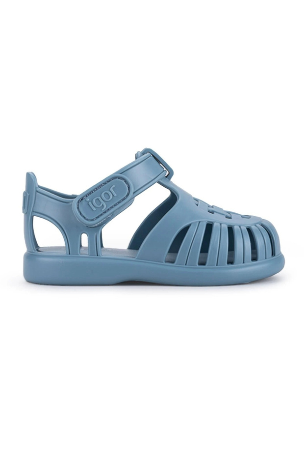 Tobby Solid Kids Sandals - Ocean Blue S10271-225