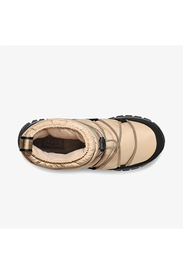 Yose Puffer Mid Kadın Krem Rengi Bot - 5
