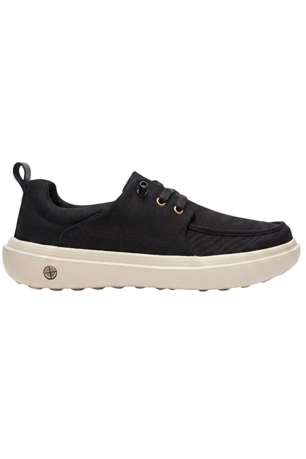 Men's Black Wood Casual Shoes