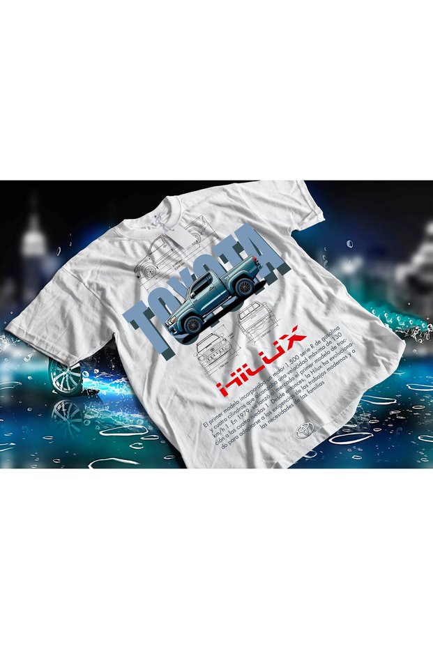 Toyota Hilux Pickup Printed Unisex T-Shirt - Standard Fit Unisex T-Shirt