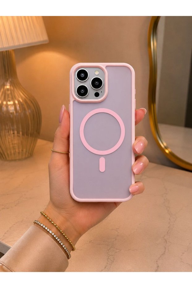 iPhone 15 Pro Max Case Magsafe Compatible Premium Matte Back Frosted Phone Case