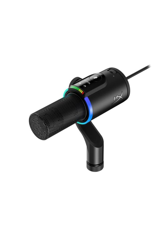 Microfon dinamic FlipCast, USB-C/XLR, Cablu 3m (Negru) - 3