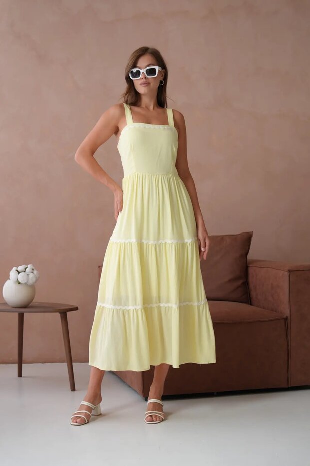 Rochie de vară cu bretele - 4