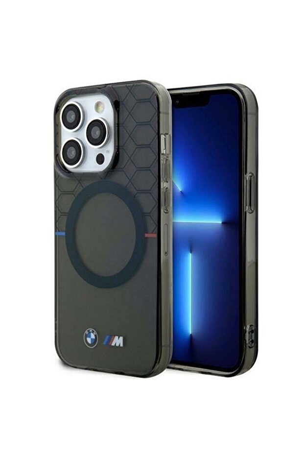 case BMHMP14XHGPK for iPhone 14 Pro Max 6.7", gray, gray, hard, pattern MagSafe - 1