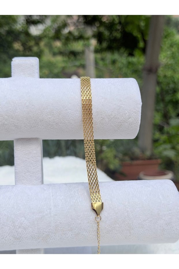 Gold zincir model bileklik