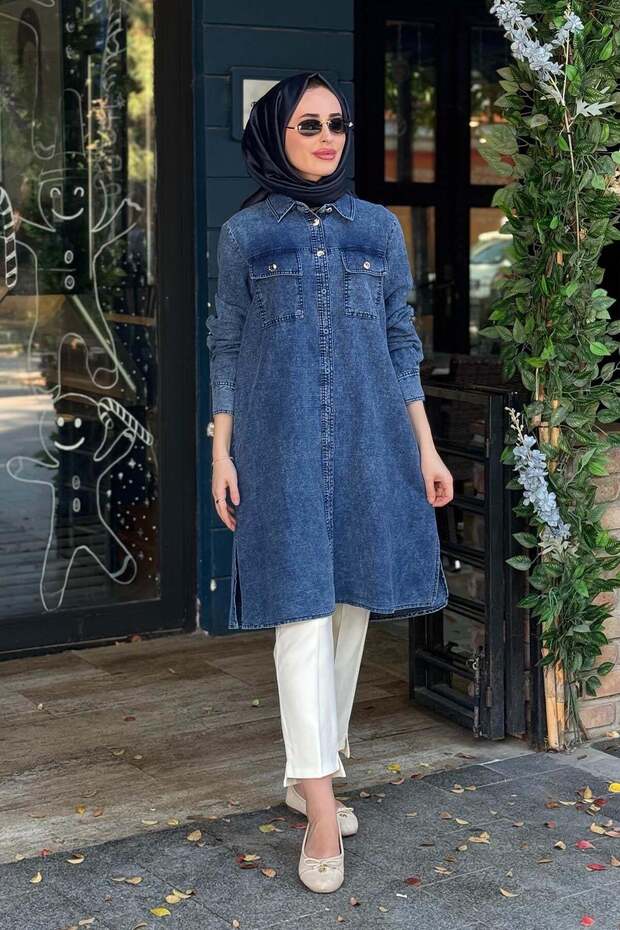 تونيك KA-B26-21182 نيلي