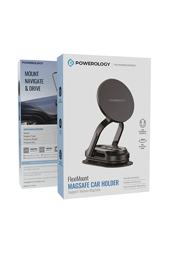 FlexiMount MagSafe Car Holder Black