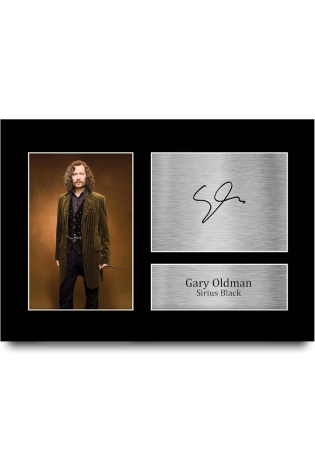 A4 Gary Oldman Harry Potter Sirius Black Gifts Printed Signed Autograph Picture for Movie Memorabilia Fans