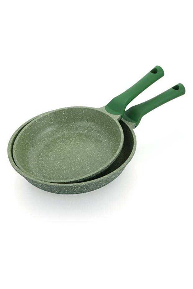 Essentials Granite Non Stick Set Combo | 24cm + 28CM Fry Pan Set |