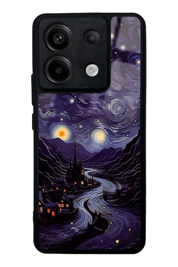 Xiaomi Redmi Note 13 Pro 5g Vortex of Night Design Glossy Phone Case