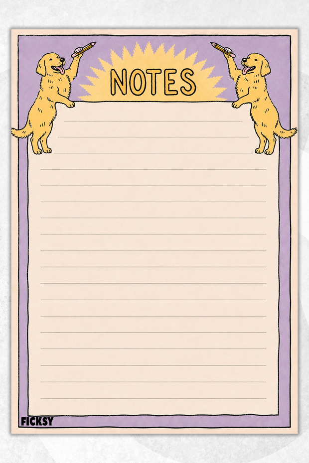 A5 Notepad Lined Notebook - 50 Sheets - Memopad - Notepad - Notepad - Note Paper - 1