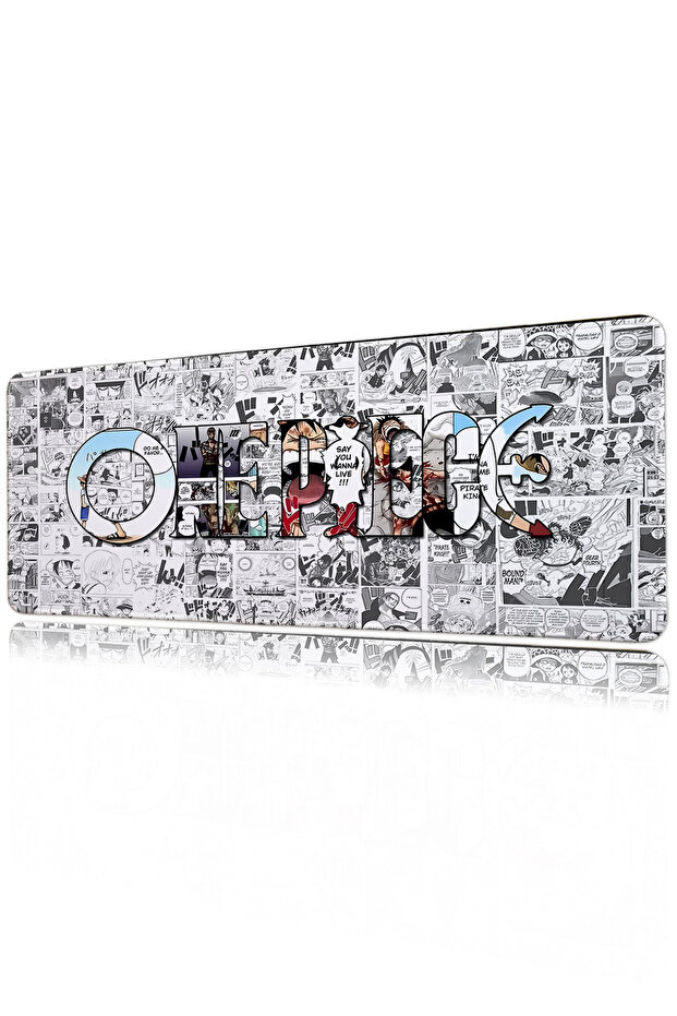 One Piece 40X90 Patterned Digital Printed Gaming Mousepad XXL with Non-Slip Base