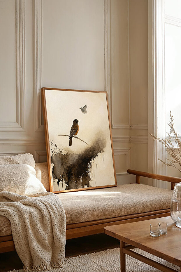 One Piece Wooden Framed Painting Tk3830