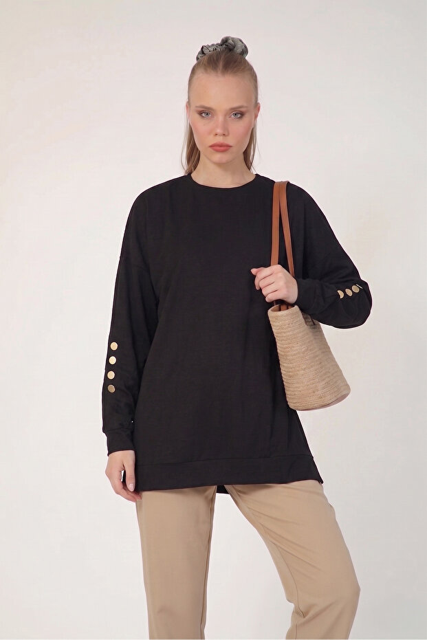 5633 - سترة نسائية طويلة مريحة وعادية