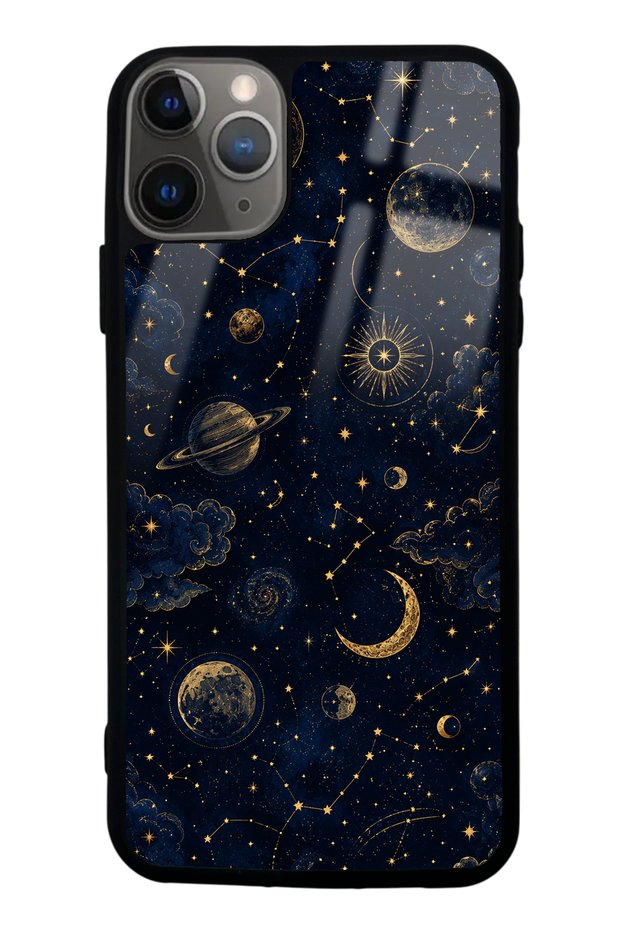 iPhone 11 Pro Max Celestial Night Design Glossy Phone Case