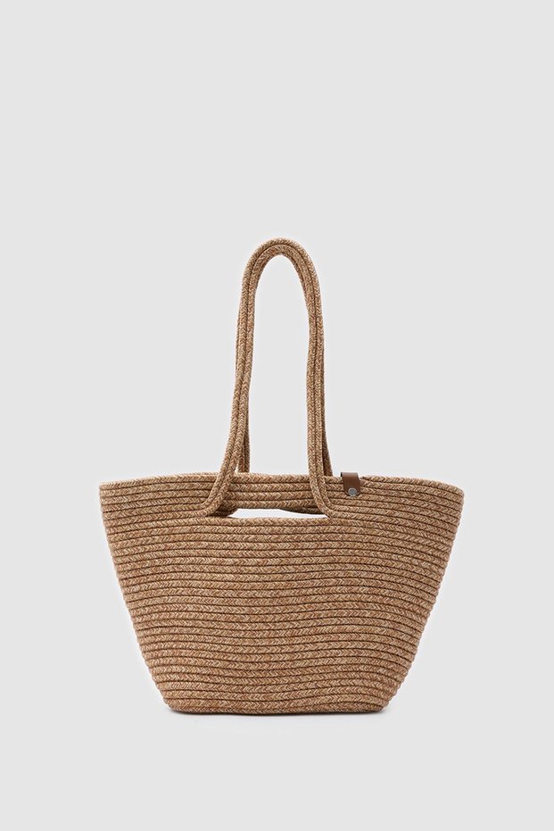 Lauren Handmade Straw Shoulder Beach Bag