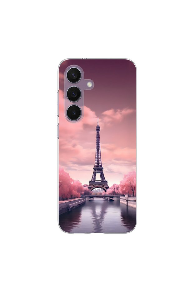 Samsung Galaxy S26 Plus Compatible Paris 3 Design Transparent Case