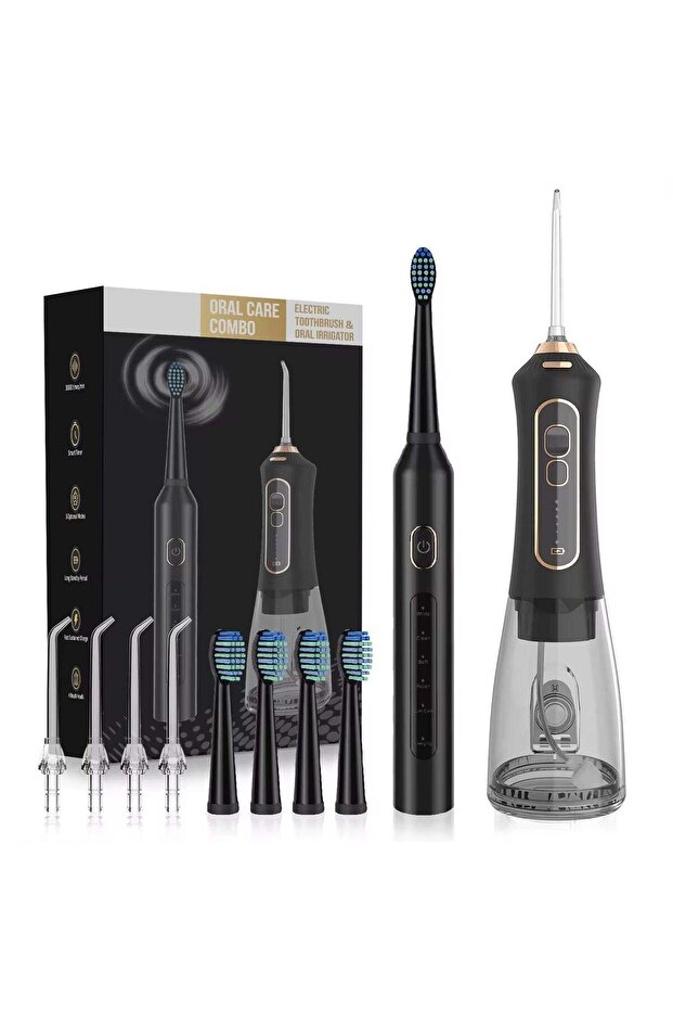 Waterproof Oral Irrigator & Electric Toothbrush Set