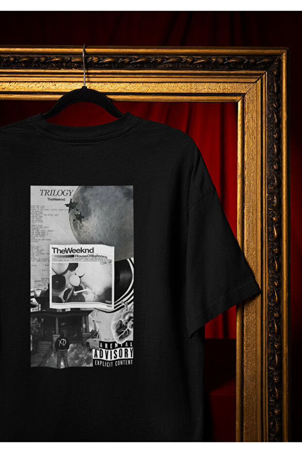 Weeknd Printed Crewneck Cotton Oversize Fit Unisex Tshirt