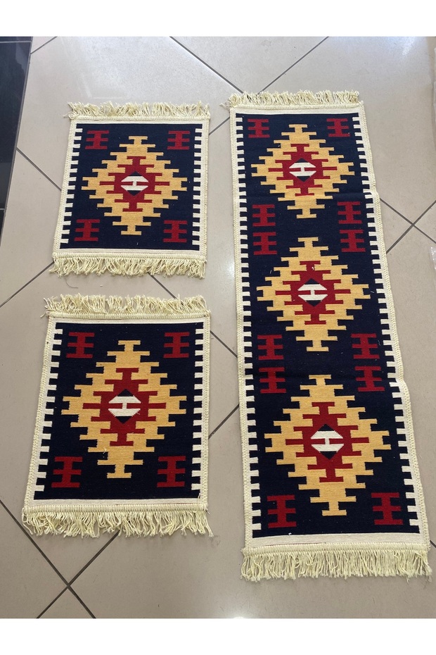 Antique Kilim Car Seat Cushion