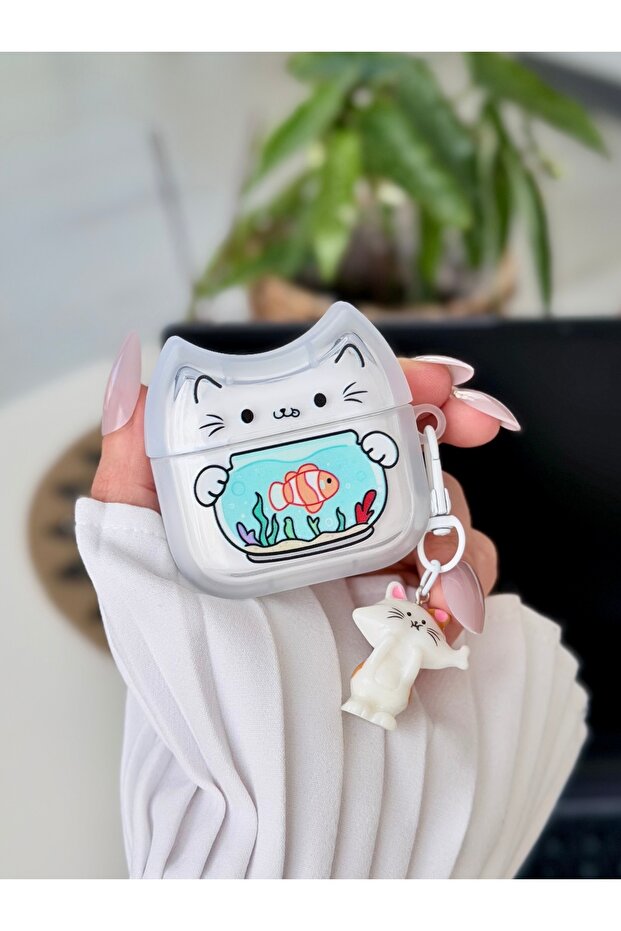 حافظة واقية من السيليكون السميك بتصميم خاص متوافق مع Airpods الجيل الرابع