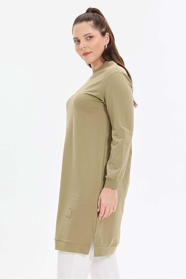 Basic Comfortable Fit Long Women's Tunic
