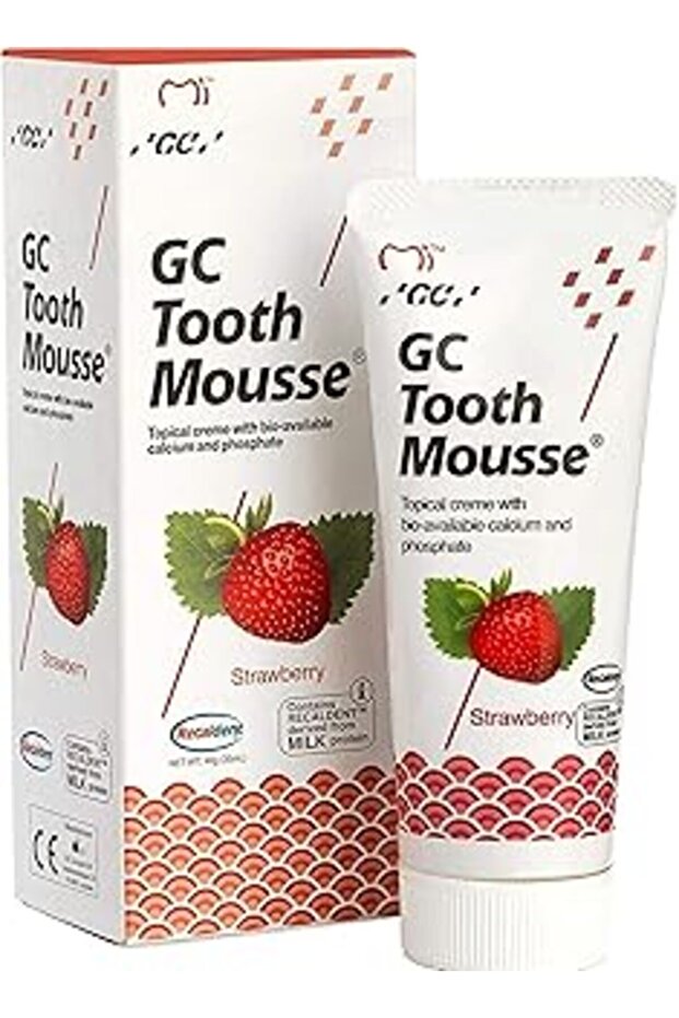 Gc Tooth Mousse Çilekli 40 Gr