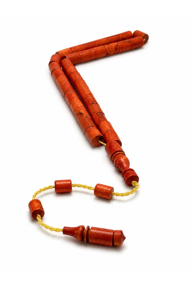 Boxwood Rosary Cutting Model Capsule Cut Natural Gift Rosary