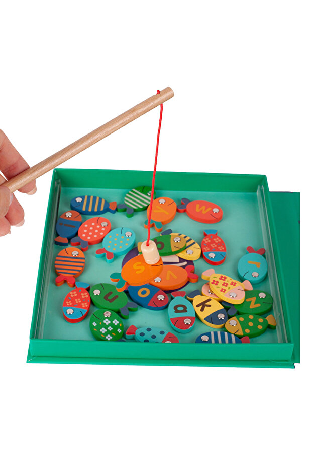Set de pescuit din lemn - 4