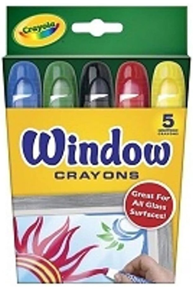 5 CT. WINDOW CRAYONS