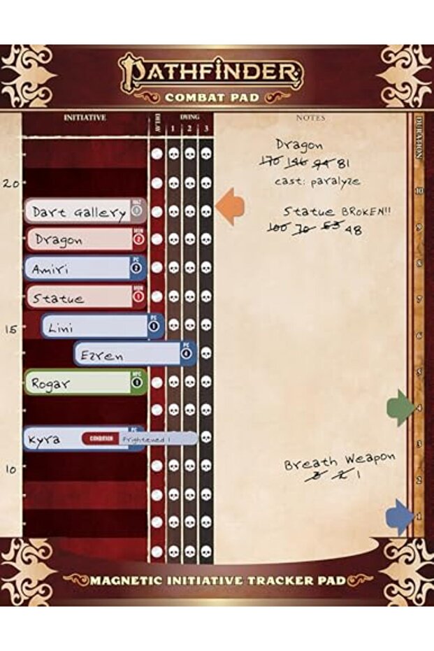 لوحة القتال باثفايندر (P2)