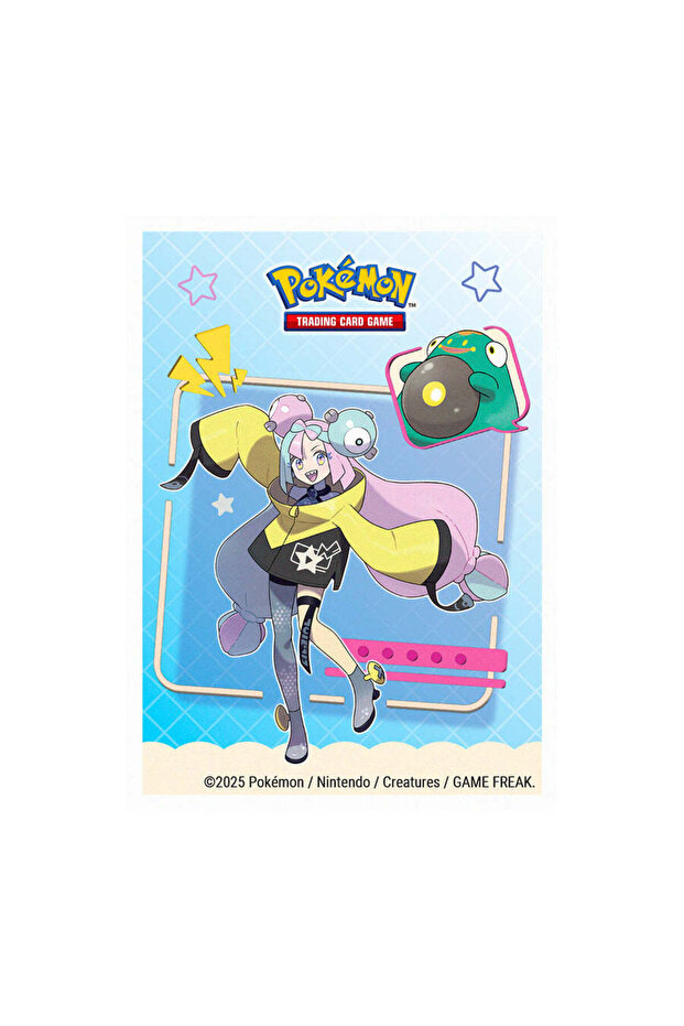 Pokémon: Standard Deck Protector Sleeves (Iono and Bellibolt) - 65-Pack
