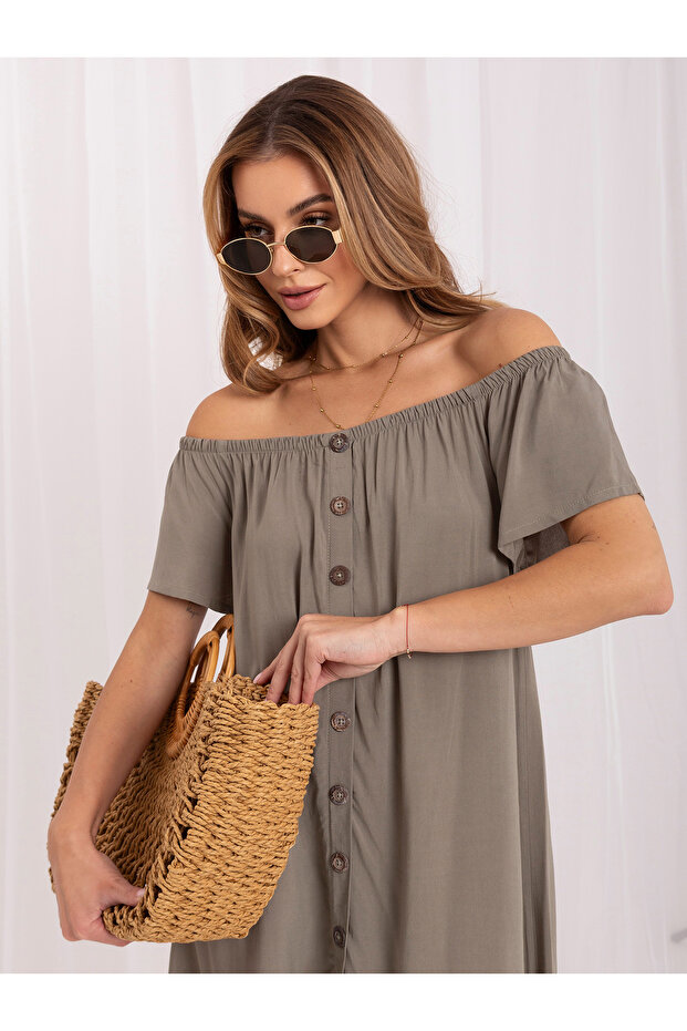 Rochie Dama Khaki - 1