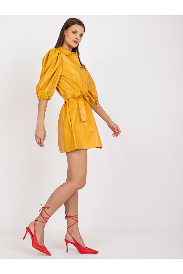 Rochie Dama Galben - 1