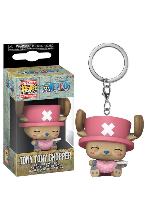 Pop Keychain One Piece Tony Chopper with Cotton Candy