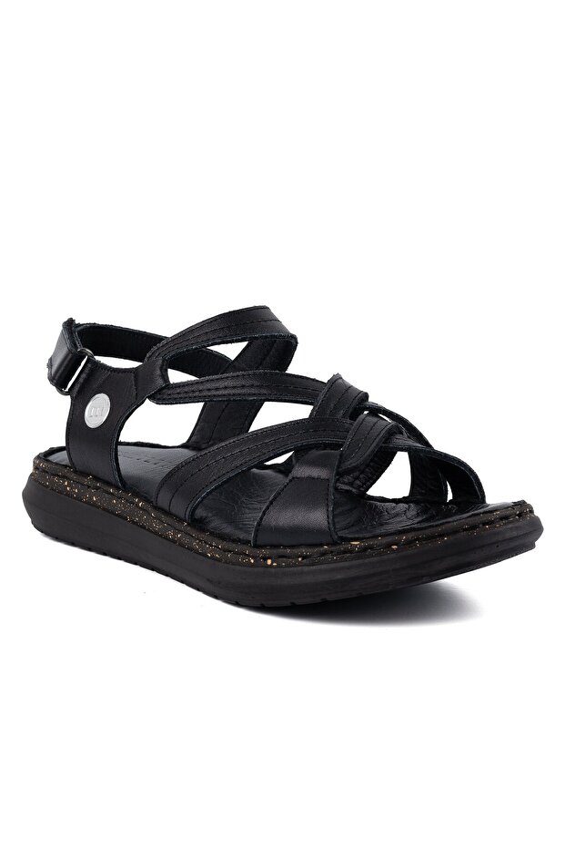 D26Ys-2740 Genuine Leather Women's Sandals