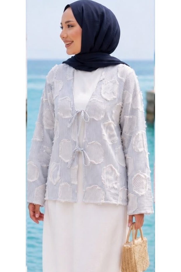 Çizgili Kimono