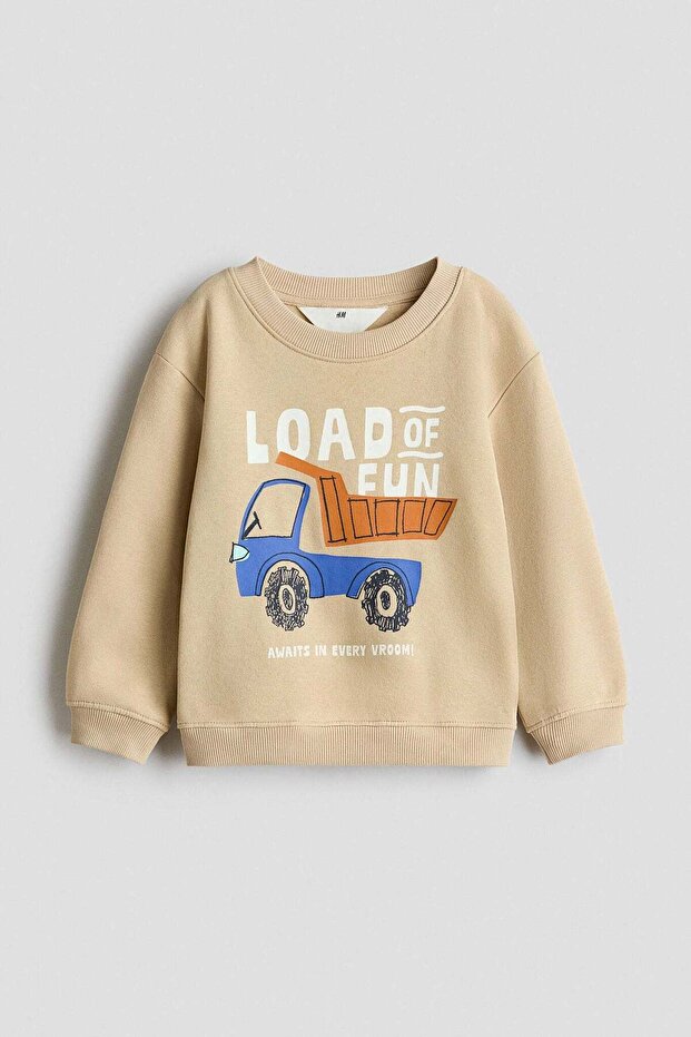 Printed sweatshirt - 1