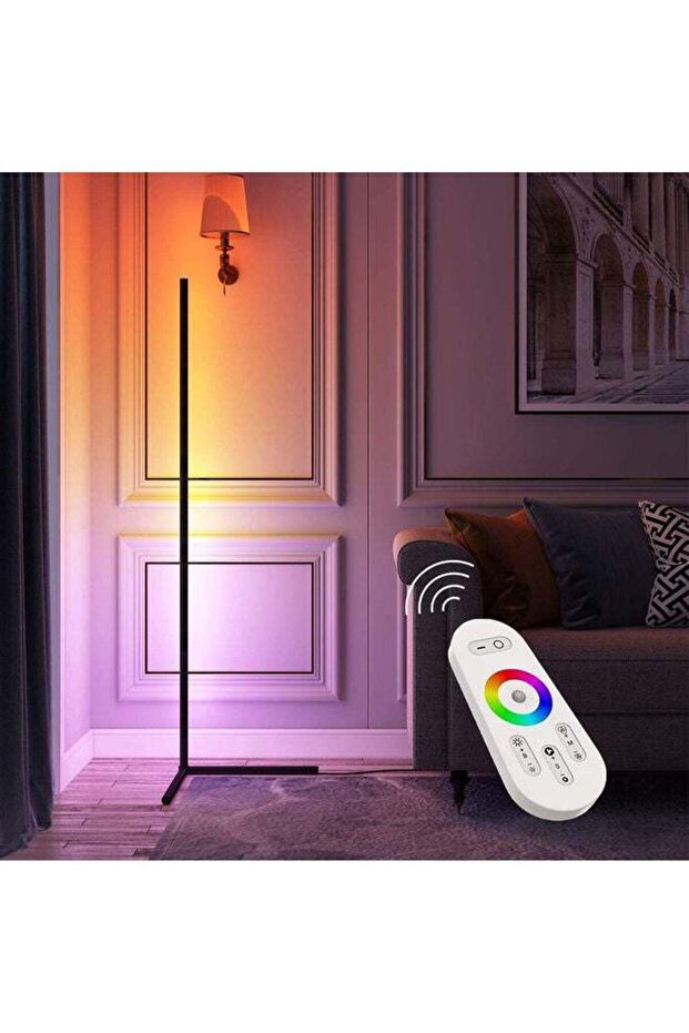Smart Corner Floor Lamp Multicolour 1.4meter - 6