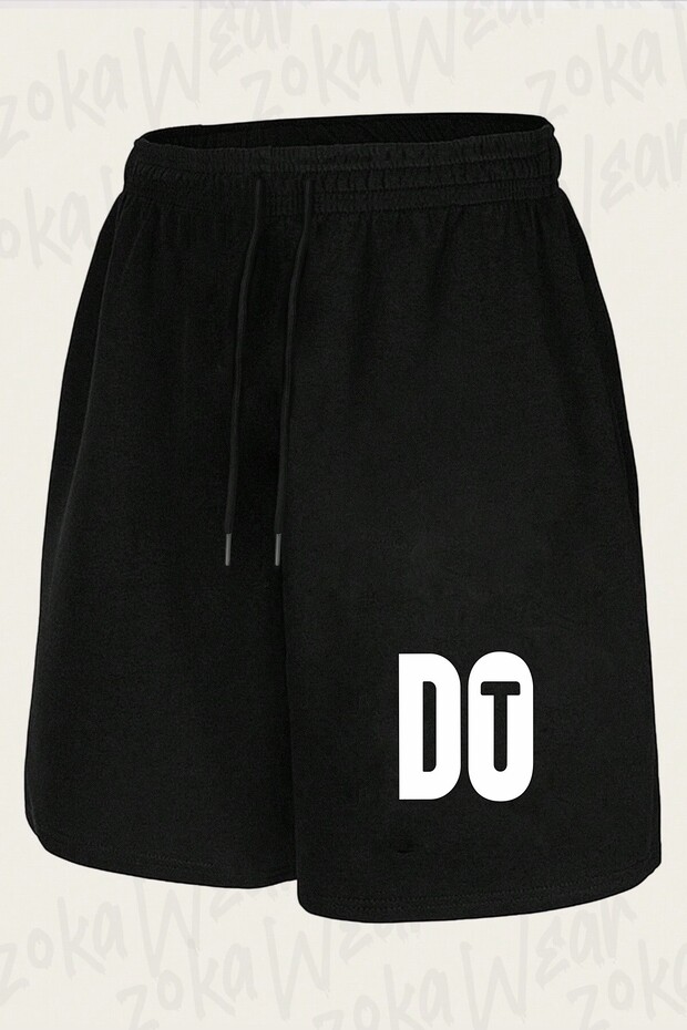 شورت مطبوع بتصميم Do It للجنسين
